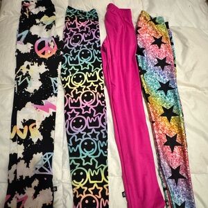 Colorful Kids Dance Leggings Set